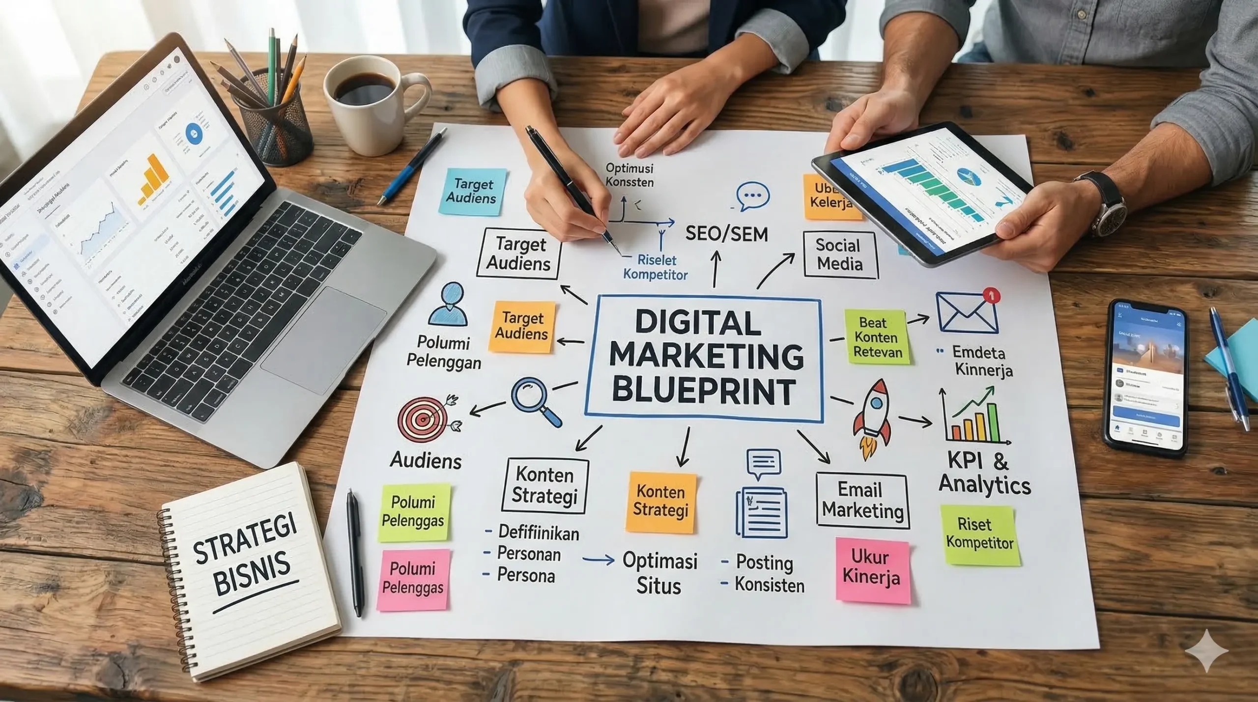 Mempersiapkan Digital Marketing Blueprint yang Baik untuk Bisnis Kamu